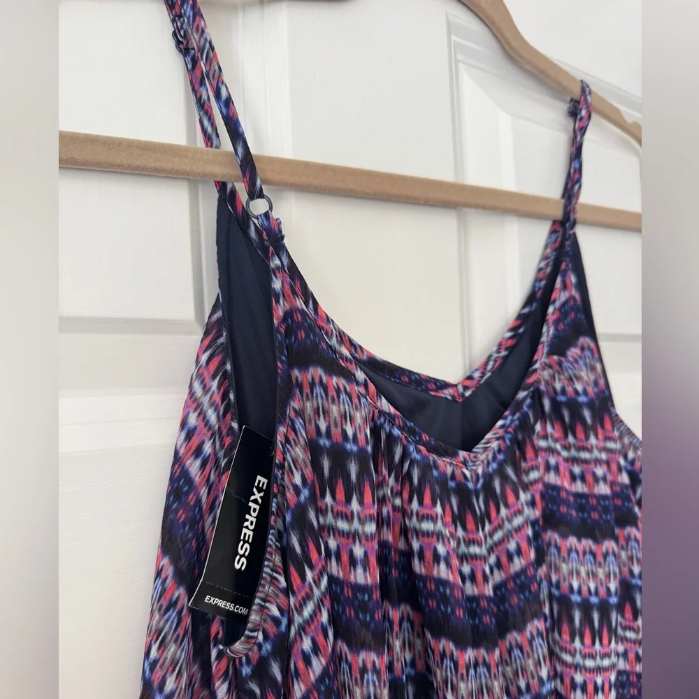 NWT Express Strappy Mini Dress - Picture 5 of 7